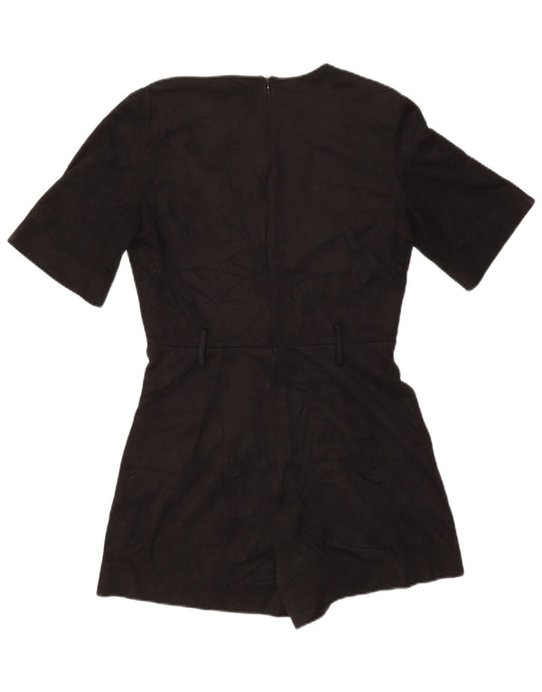 Zara Femme Trafaluc Playsuit UK 12 Medium Noir Polyester