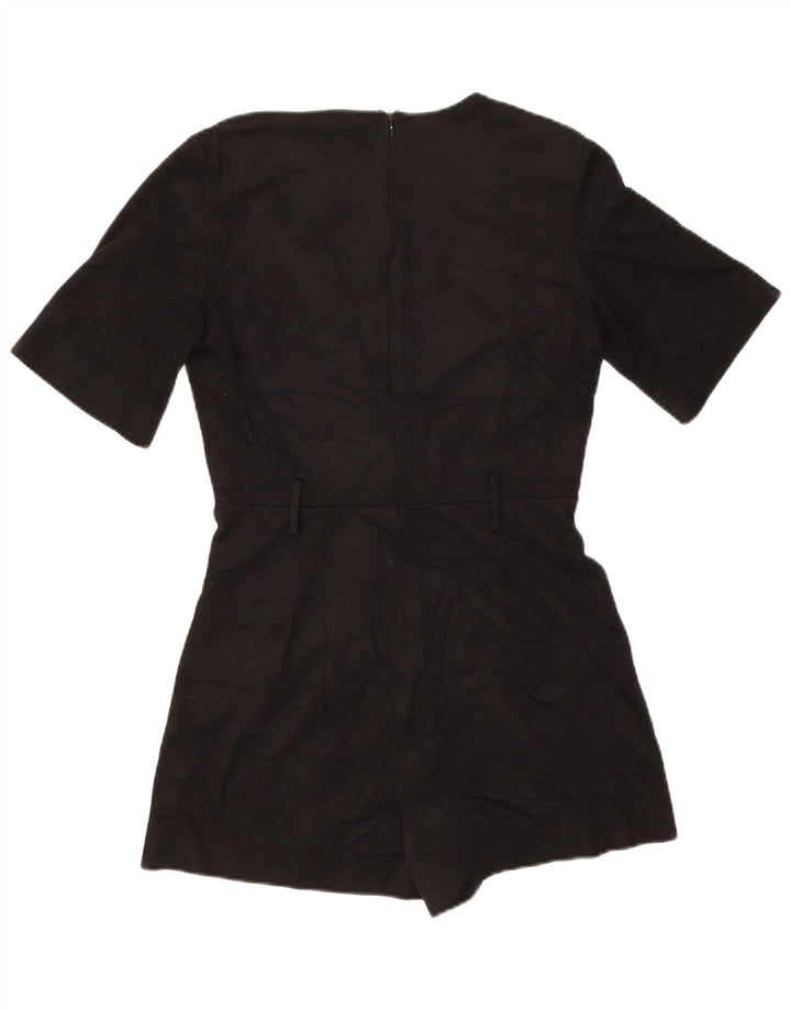 Zara Femme Trafaluc Playsuit UK 12 Medium Noir Polyester