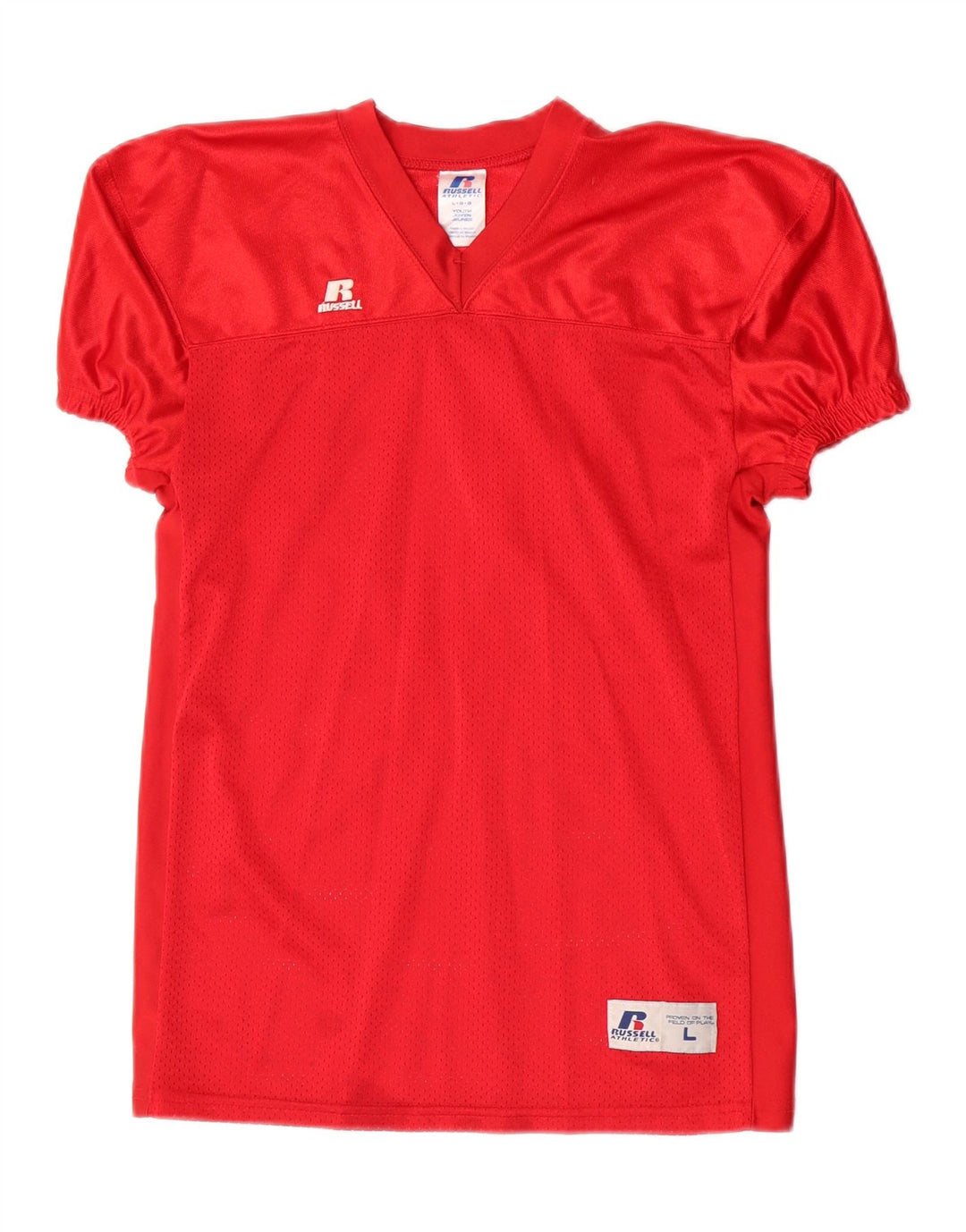 Russell Athletic Haut en Jersey pour Garçon 14-15 Ans Grand Rouge Polyester