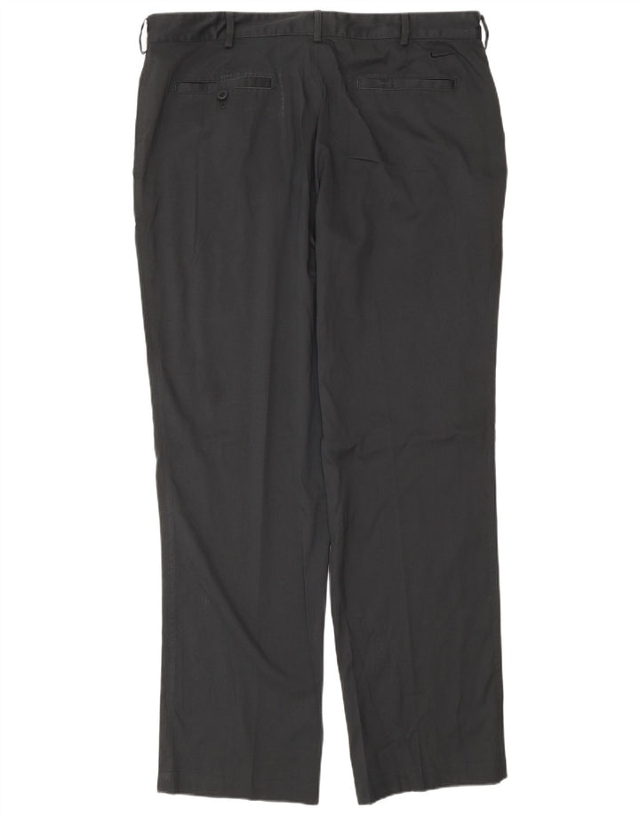 Nike Pantalon chino droit W36 L32 Noir Polyester