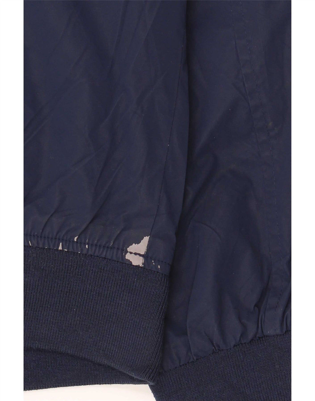 Zara Veste Bomber Homme UK 40 Large Bleu Marine Polyester