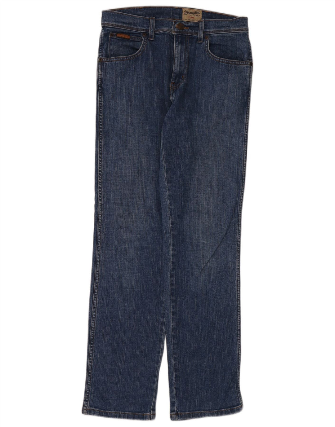 Wrangler Jean Droit Stretch Texas Homme W30 L32 Bleu Coton