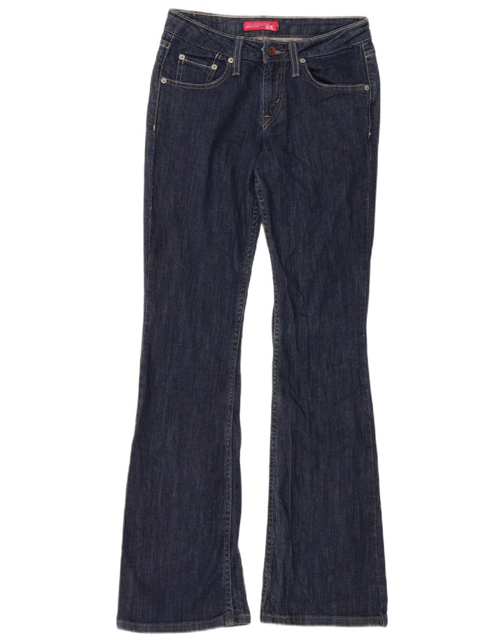 Levi's Jean Bootcut 518 Super Low Femme US 3 Small W28 L31 Bleu Marine