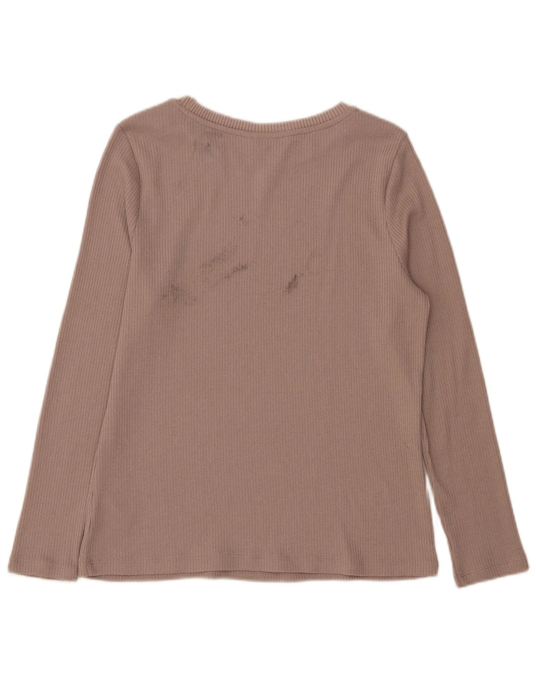 Marks & Spencer Haut à manches longues pour femme UK 44 Beige moyen Polyester