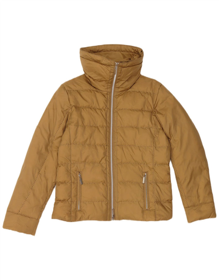 SUPERGA Veste matelassée Femme UK 44 Marron Moyen Polyamide