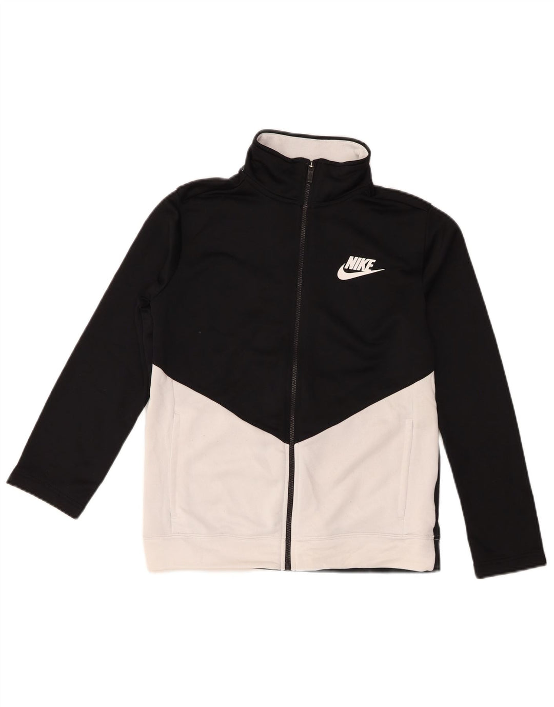 Nike Veste de survêtement pour garçon 12-13 ans Large Noir Colourblock