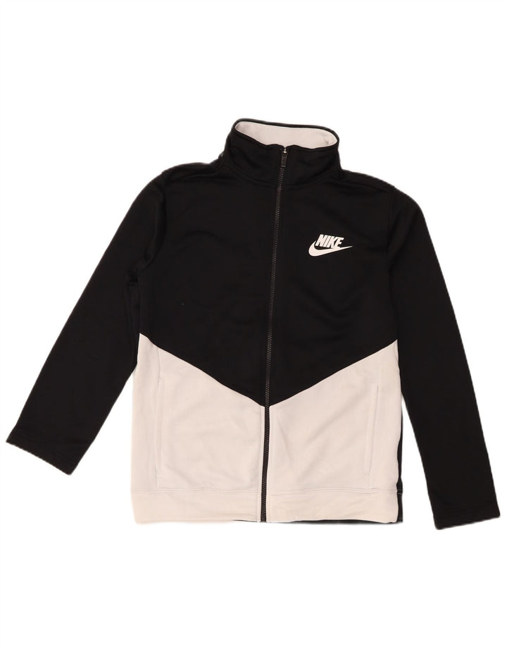 Nike Veste de survêtement pour garçon 12-13 ans Large Noir Colourblock
