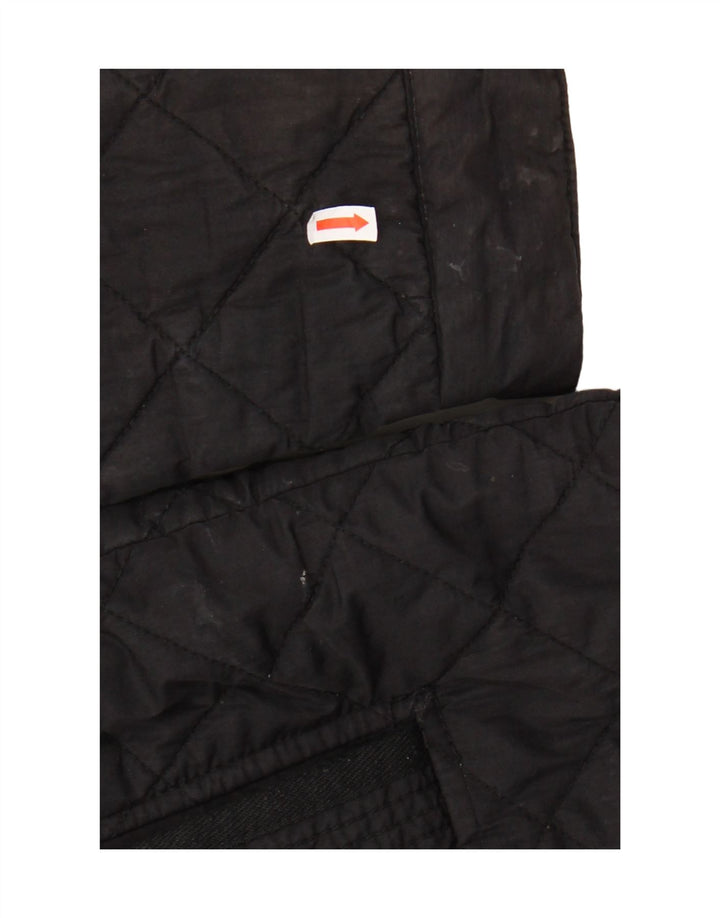 FAT FACE Veste matelassée pour homme UK 40 Large Noir