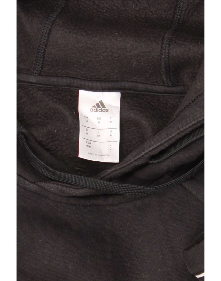 Adidas Pull à capuche pour homme en coton noir moyen