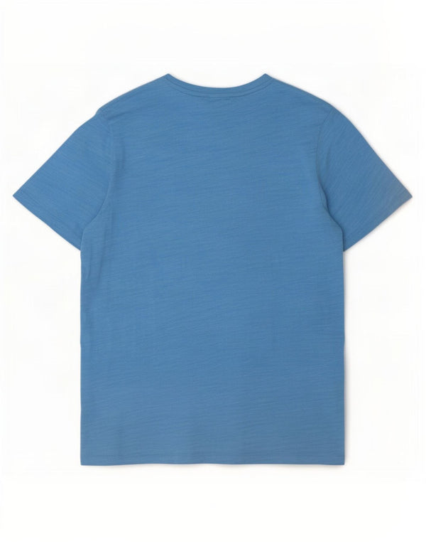 Jack & Jones T-Shirt Graphique Top XL Bleu Moucheté Coton Homme