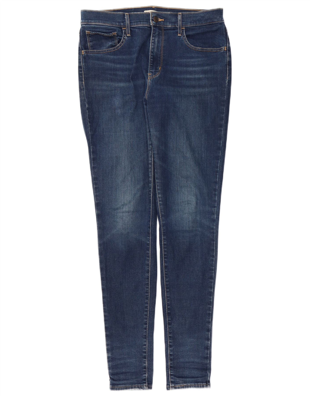 LEVI'S Jean skinny taille haute 720 femme W30 L32 coton bleu marine