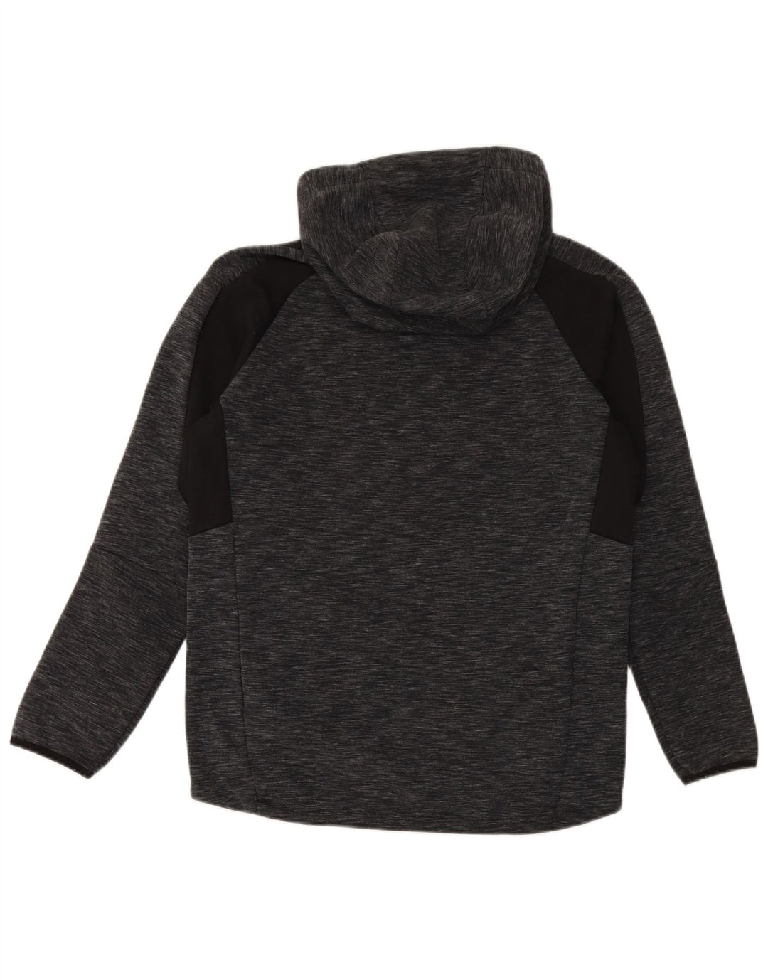 Puma Pull à Capuche Homme Gris Moyen Moucheté Coton