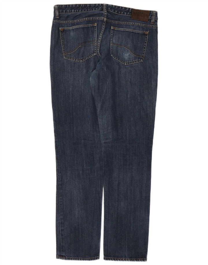 Fat Face Jean Slim Homme W36 L33 Bleu Marine Coton