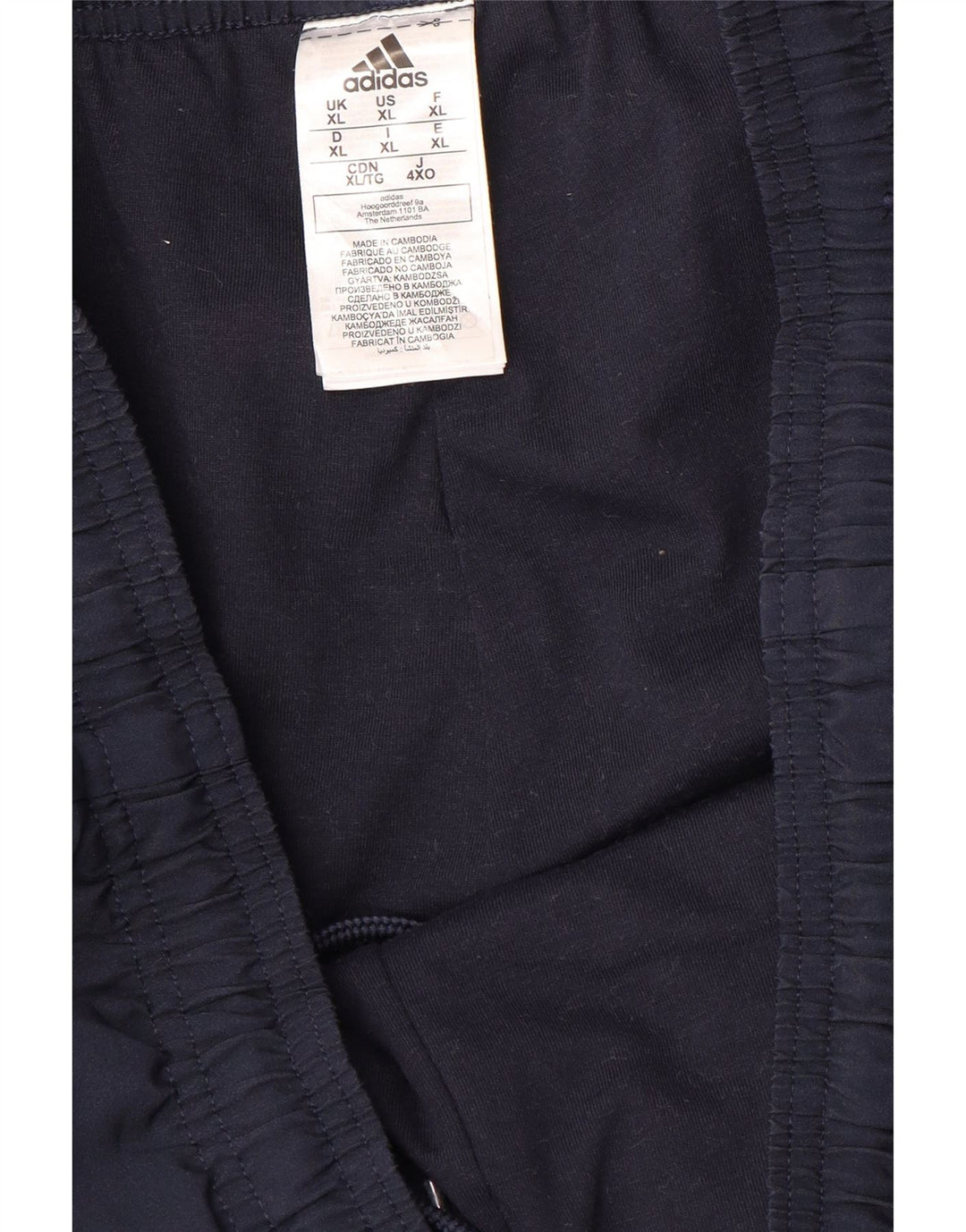 ADIDAS Pantalon de Survêtement Homme XL Bleu Marine Polyester
