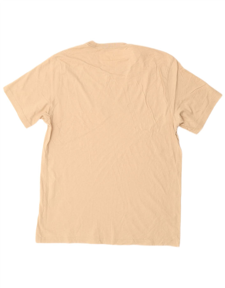 Converse T-Shirt Graphique Homme Beige Moyen Coton