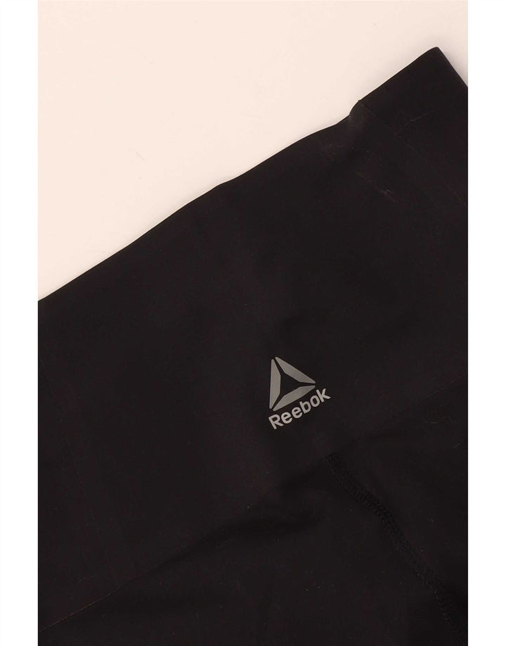 Reebok Legging graphique pour femme UK 10 Small Noir