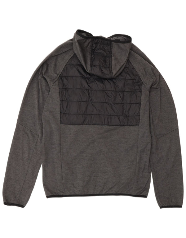 McKinley Veste de survêtement à capuche pour homme UK 38 Petit Gris Colorblock
