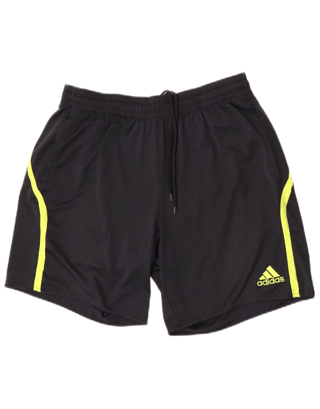 Adidas Short de sport Climacool pour homme - Large - Noir - Polyester color block
