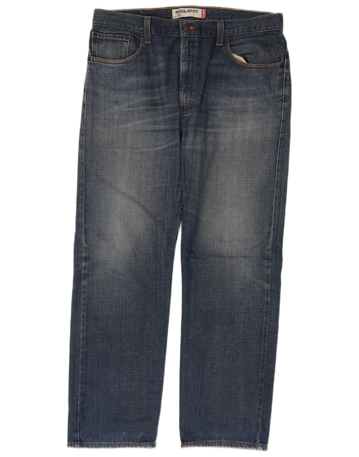 Levi's Jean Droit 505 Regular Fit Homme W38 L32 Bleu Coton