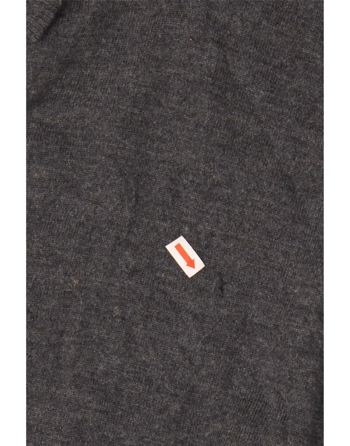 Zara Pull col V pour homme XL Gris