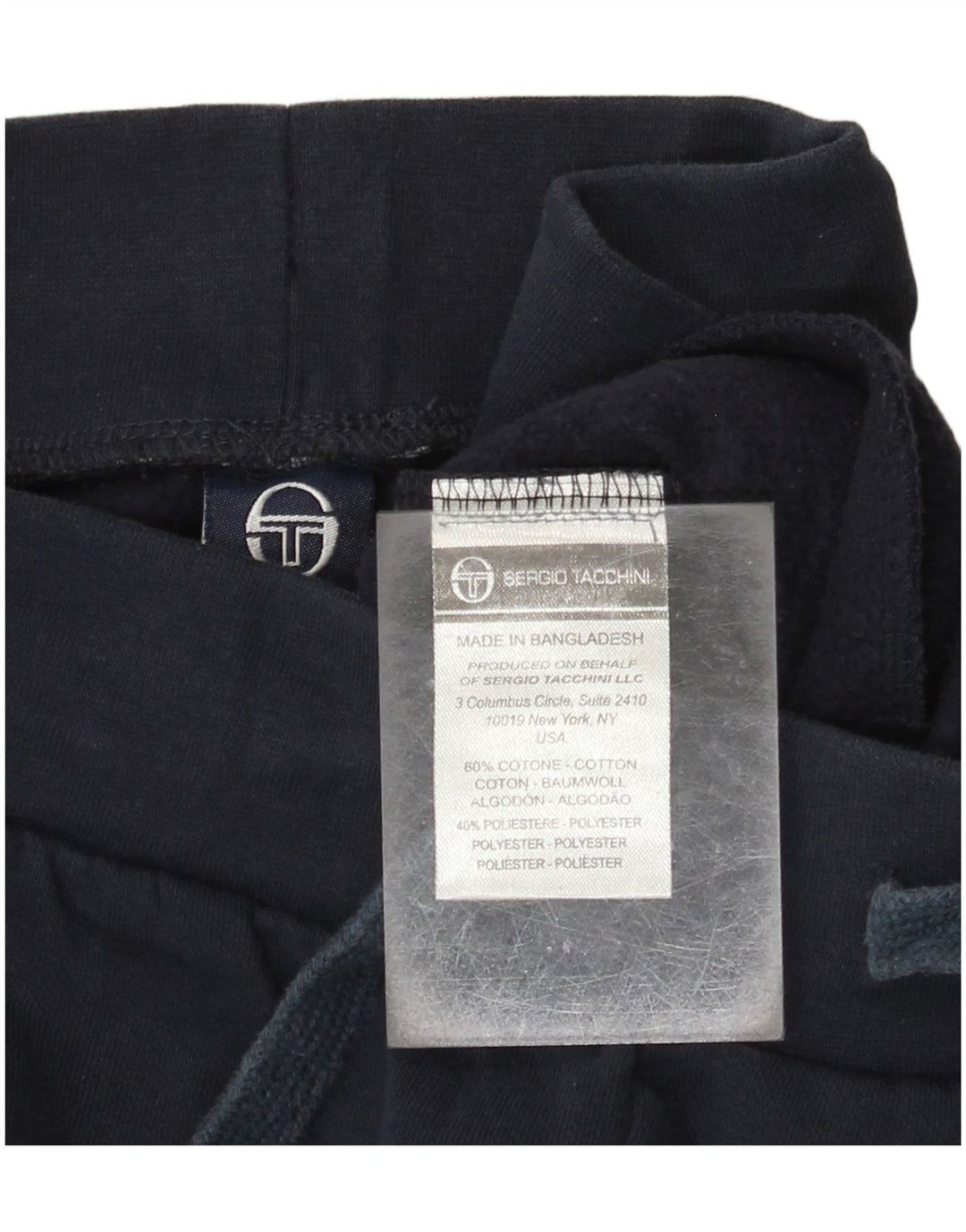 SERGIO TACCHINI Pantalon De Survêtement Joggers Homme Bleu Marine Moyen Coton