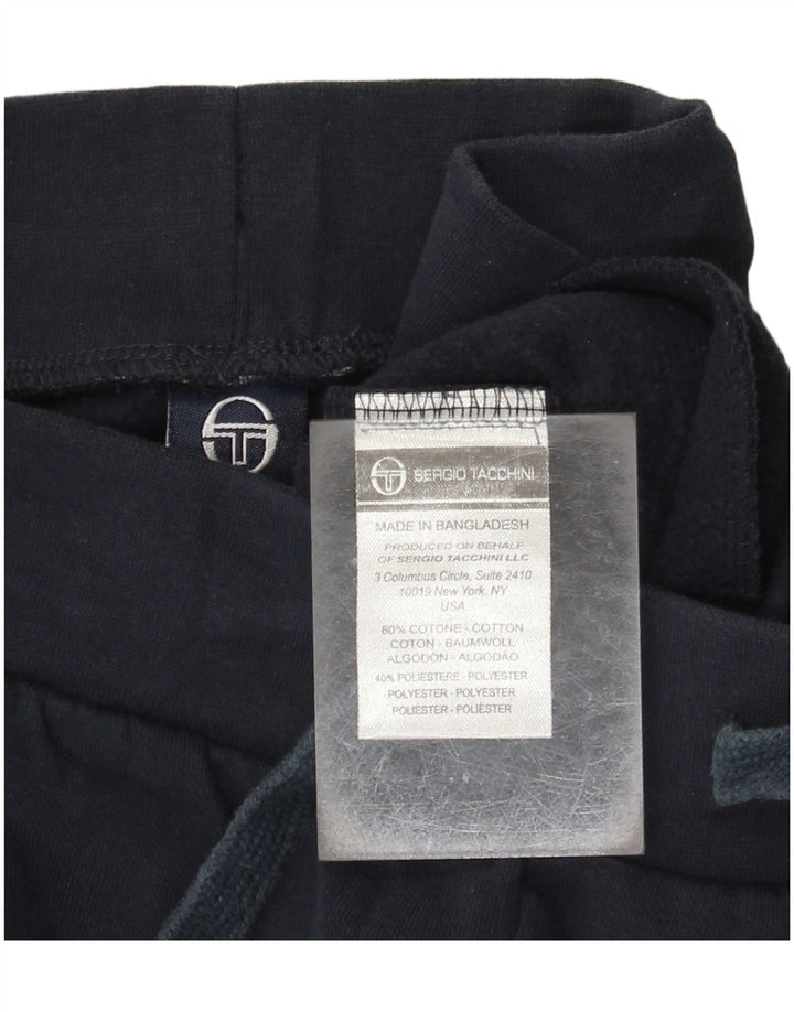 SERGIO TACCHINI Pantalon De Survêtement Joggers Homme Bleu Marine Moyen Coton