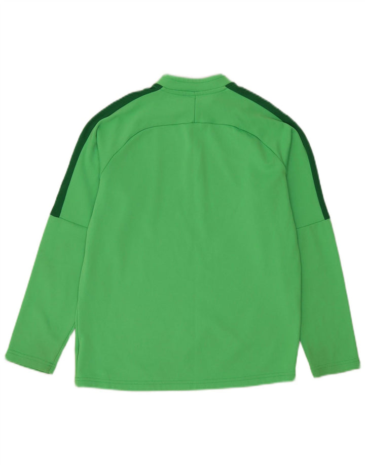 Nike Haut de survêtement Dri Fit pour garçon 12-13 ans Vert Taille L