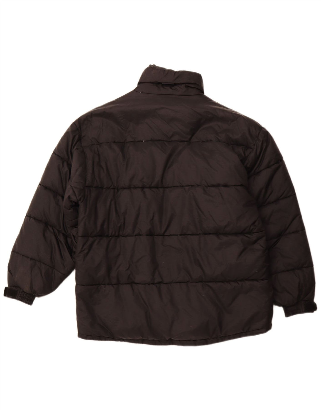 veste rembourrée vintage pour hommes UK 42 XL Polyester noir