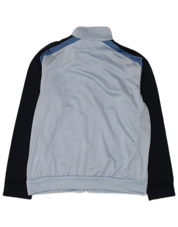 Adidas Veste de Survêtement Garçon 13-14 Ans Bleu Colorblock Polyester