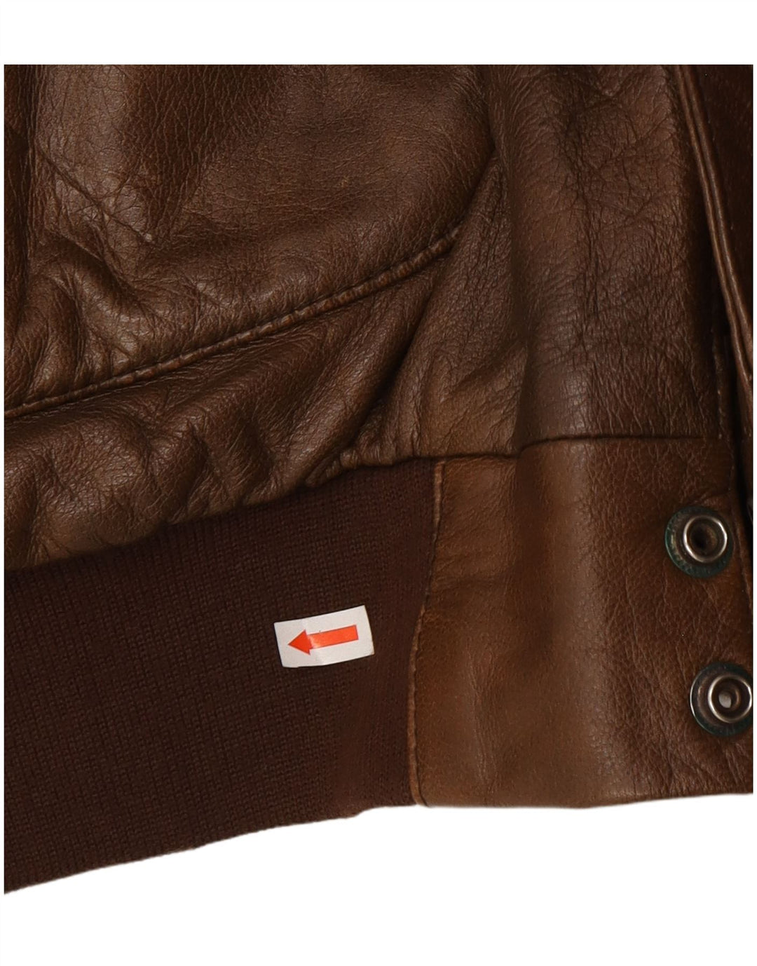 Veste en cuir pour homme Outback UK 42 XL Cuir marron