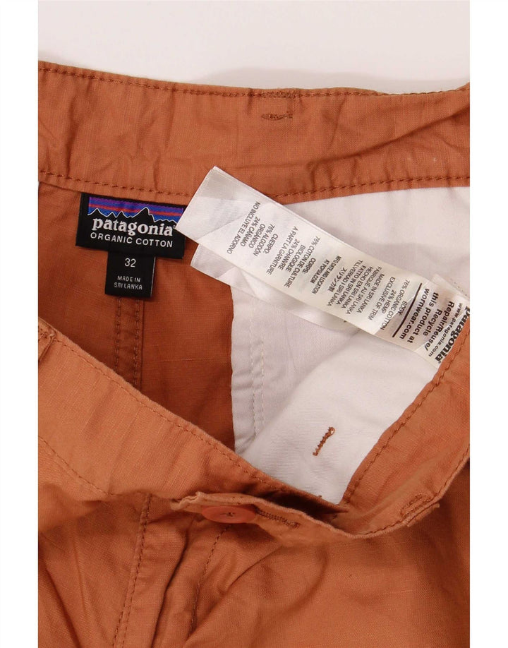 Patagonia Short Chino Homme W32 Coton Orange Moyen
