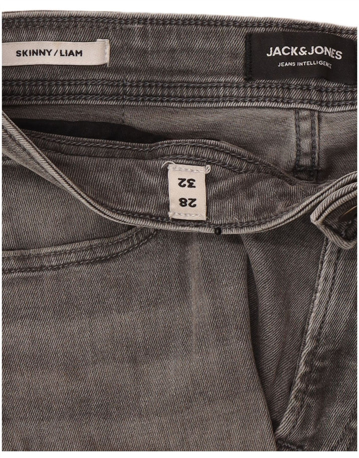 Jack & Jones Jean Skinny Liam W28 L32 Homme Gris