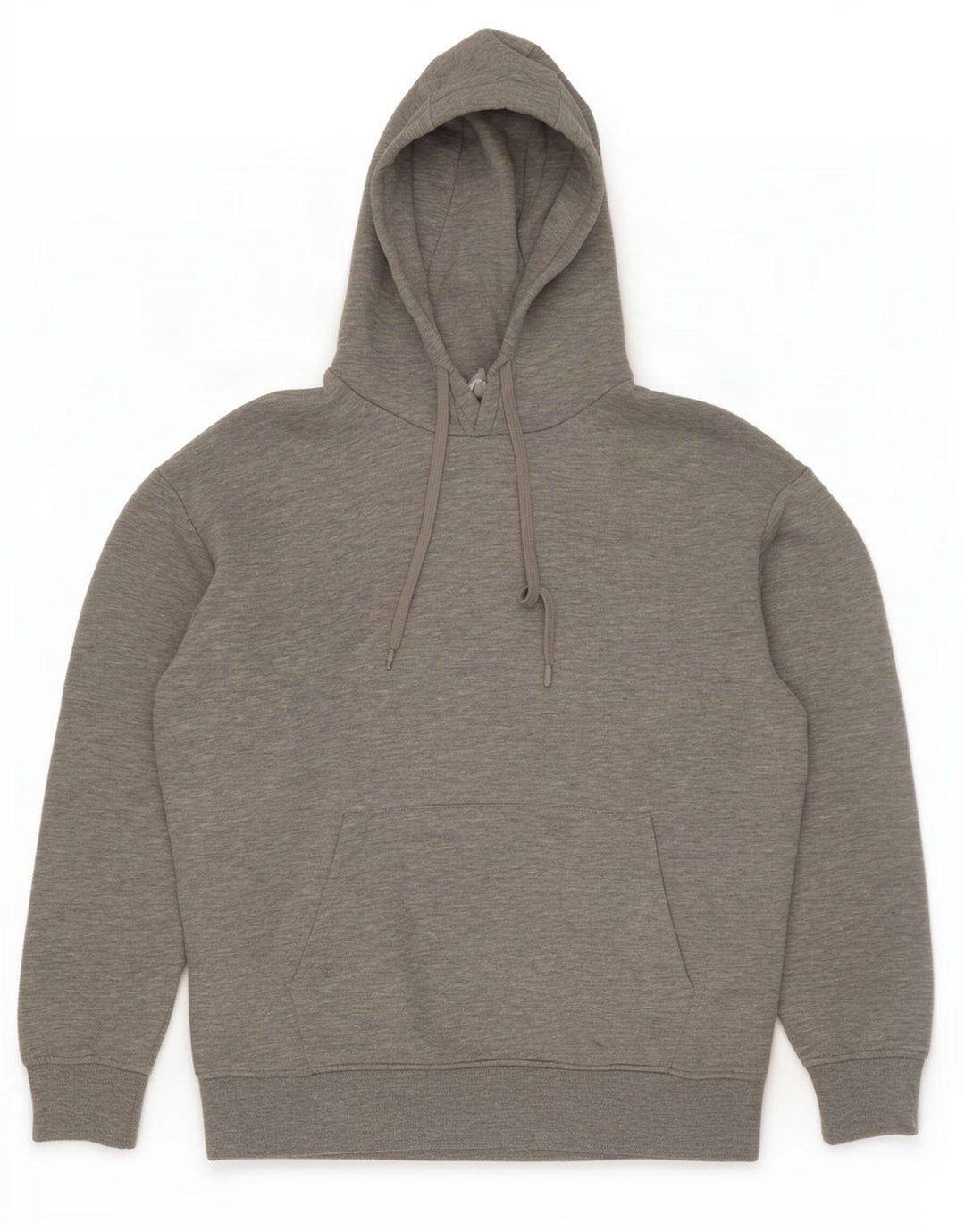 Zara Pull À Capuche Homme Gris Moyen Moucheté