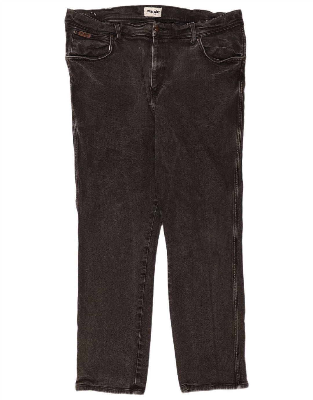 Wrangler Jean Droit Texas Homme W42 L32 Gris Coton