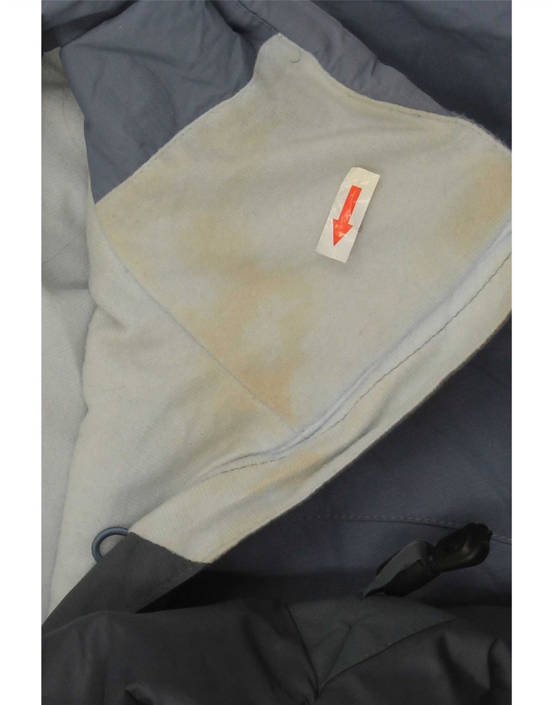 Columbia Veste coupe-vent à capuche pour femme UK 14 Bleu moyen Colourblock
