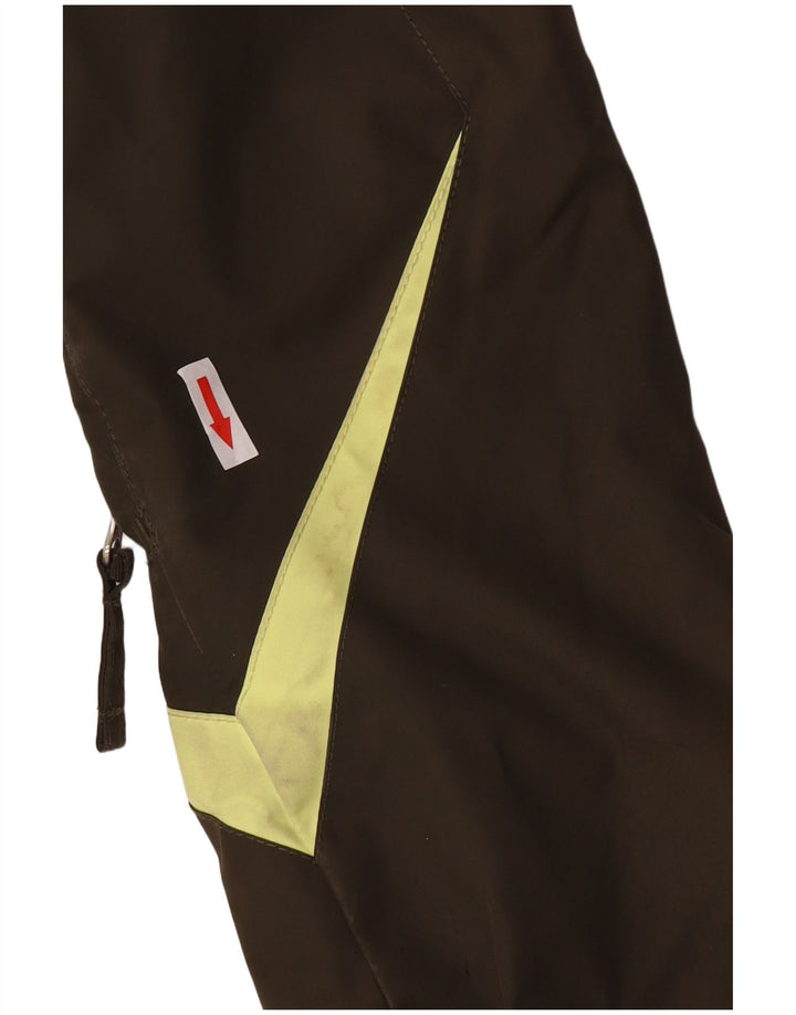 O'Neill Veste coupe-vent à capuche pour femme UK 14 Large Kaki Polyester
