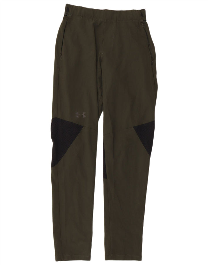 UNDER ARMOUR Pantalon de Survêtement Graphique Homme Kaki Colourblock