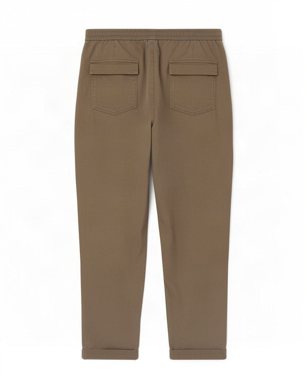 MINT VELVET Pantalon Chino Fuselé Femme UK 14 Moyen W30 L25 Gris Lyocell