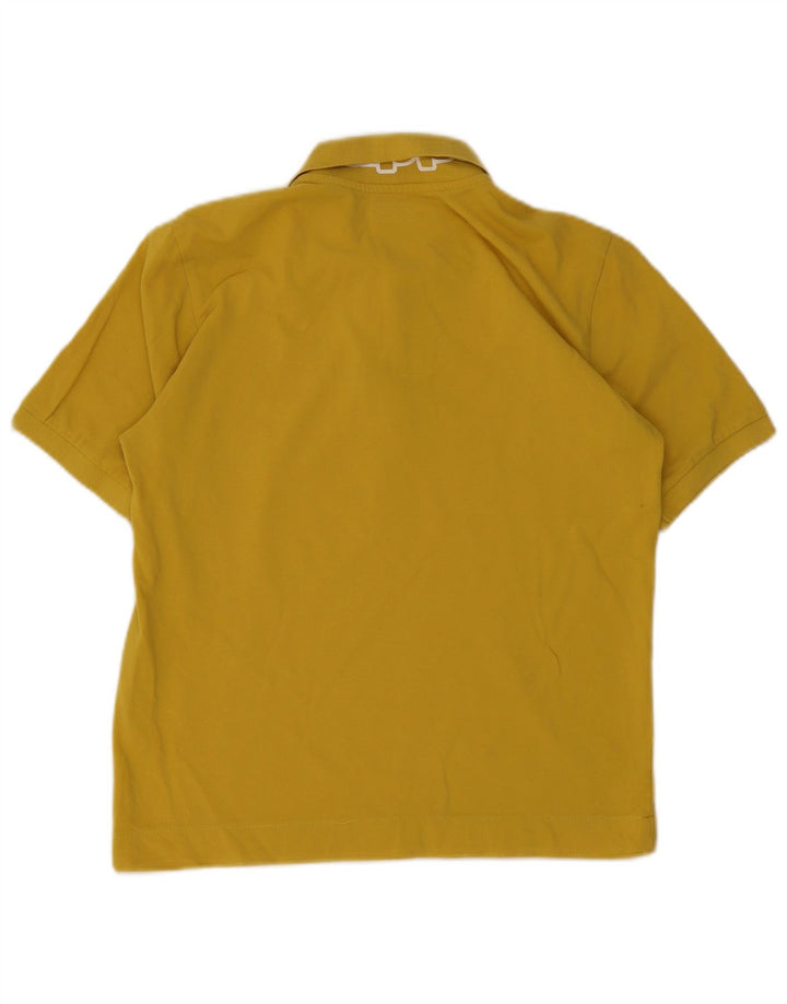 Kappa Polo Homme Jaune Moyen