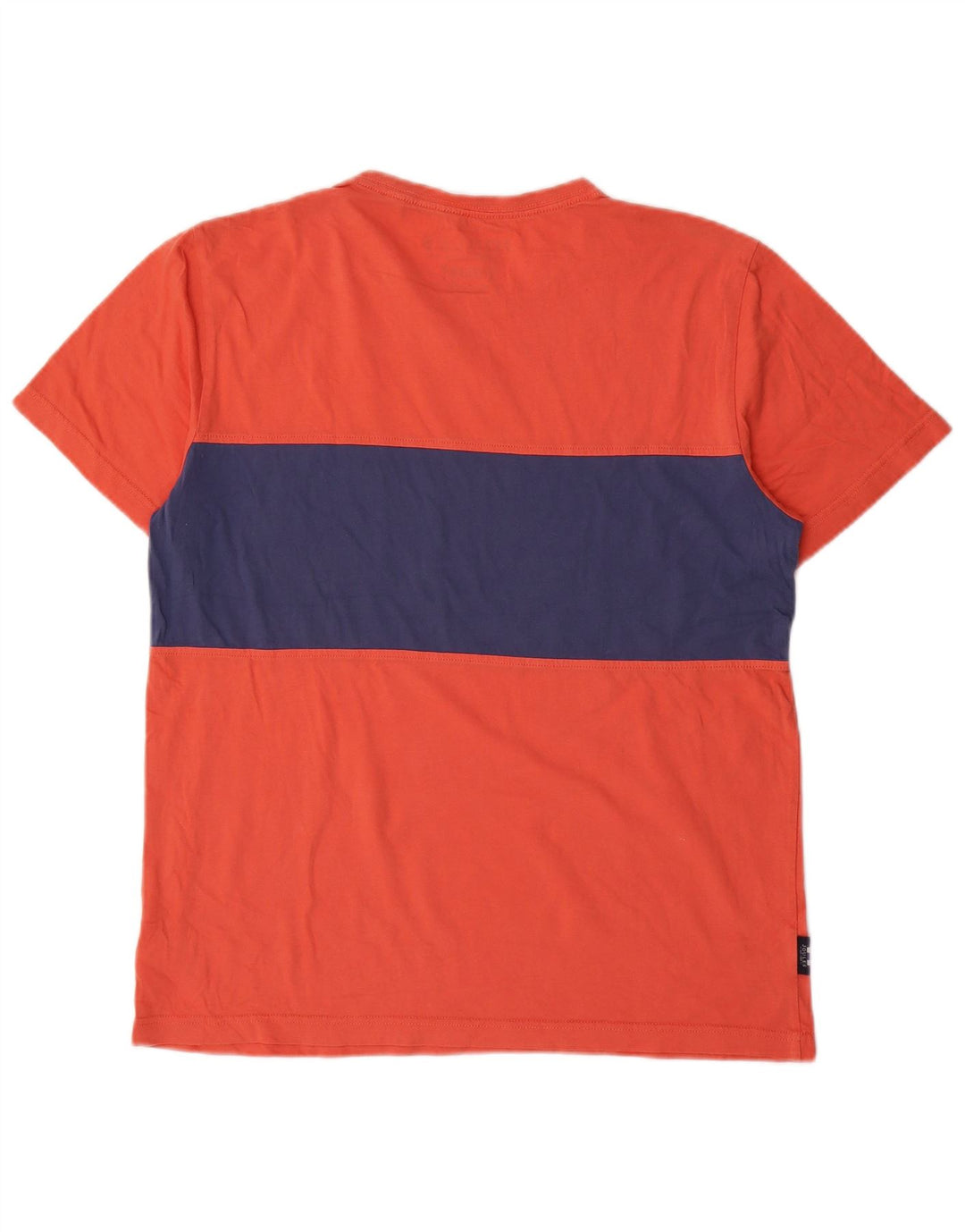 Joules T-Shirt Homme Orange Moyen Colourblock Coton