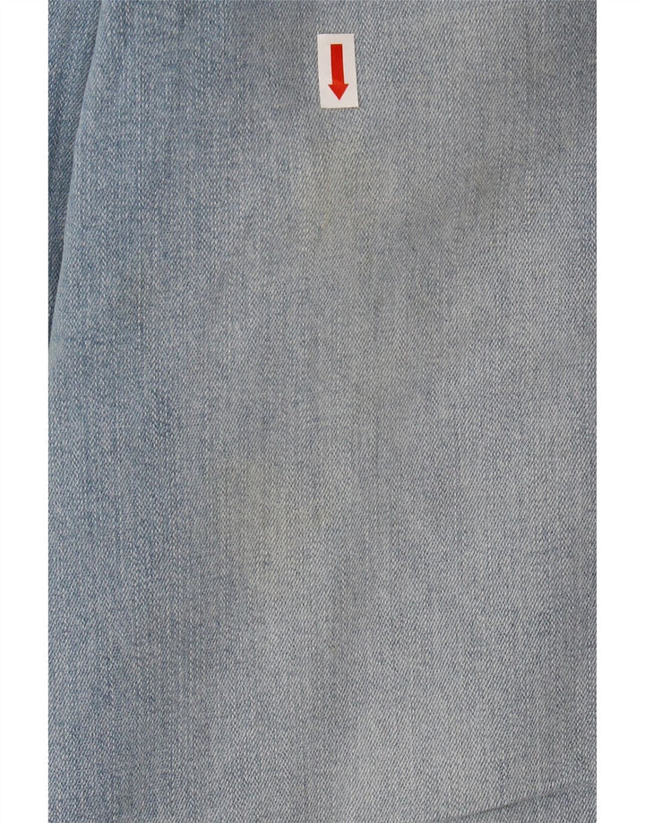 BILLABONG Jean Taille Haute Jambe Large Femme W30 L27 Bleu