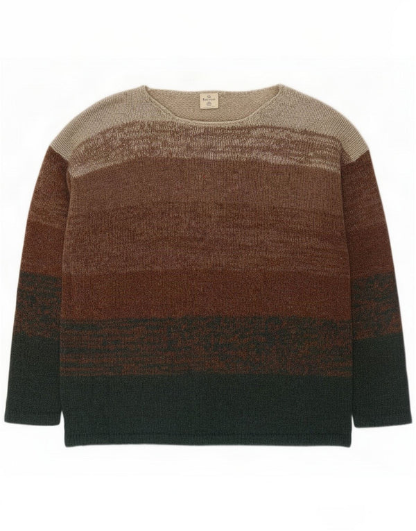 Burton Pull col bateau pour femme UK 14 Medium multicolore rayé