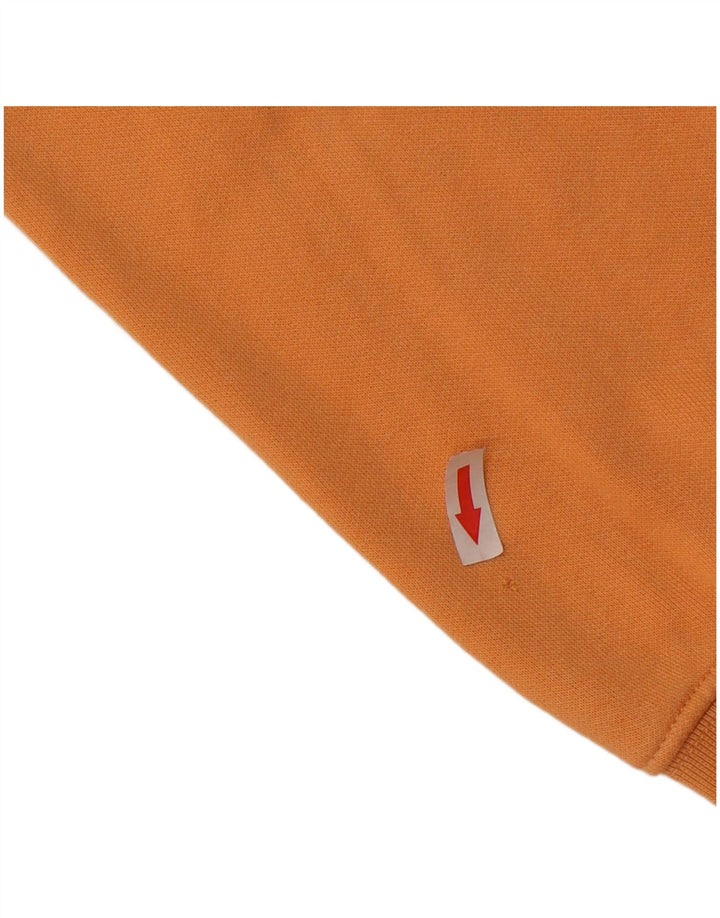 CHAMPION Pull à capuche pour homme en coton orange moyen