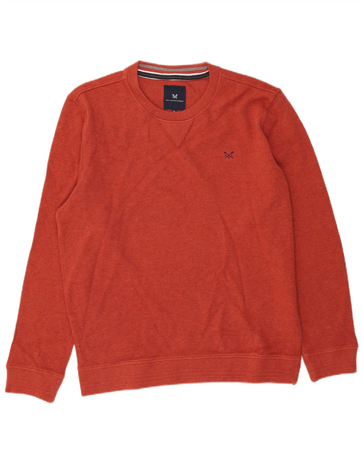 Crew Clothing Sweat-Shirt Homme XL Orange Coton