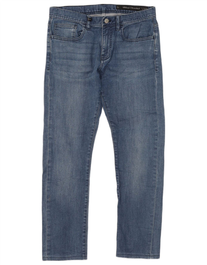ARMANI EXCHANGE Jean Slim W31 L28 Bleu Coton Homme