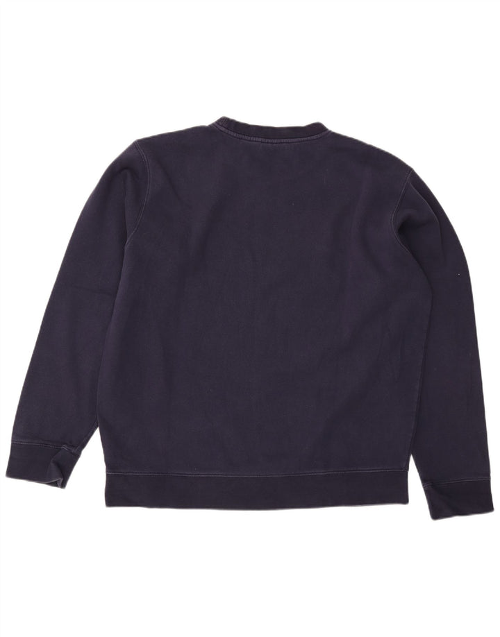 Fila Homme Graphic Sweatshirt Jumper XL Bleu Marine Coton