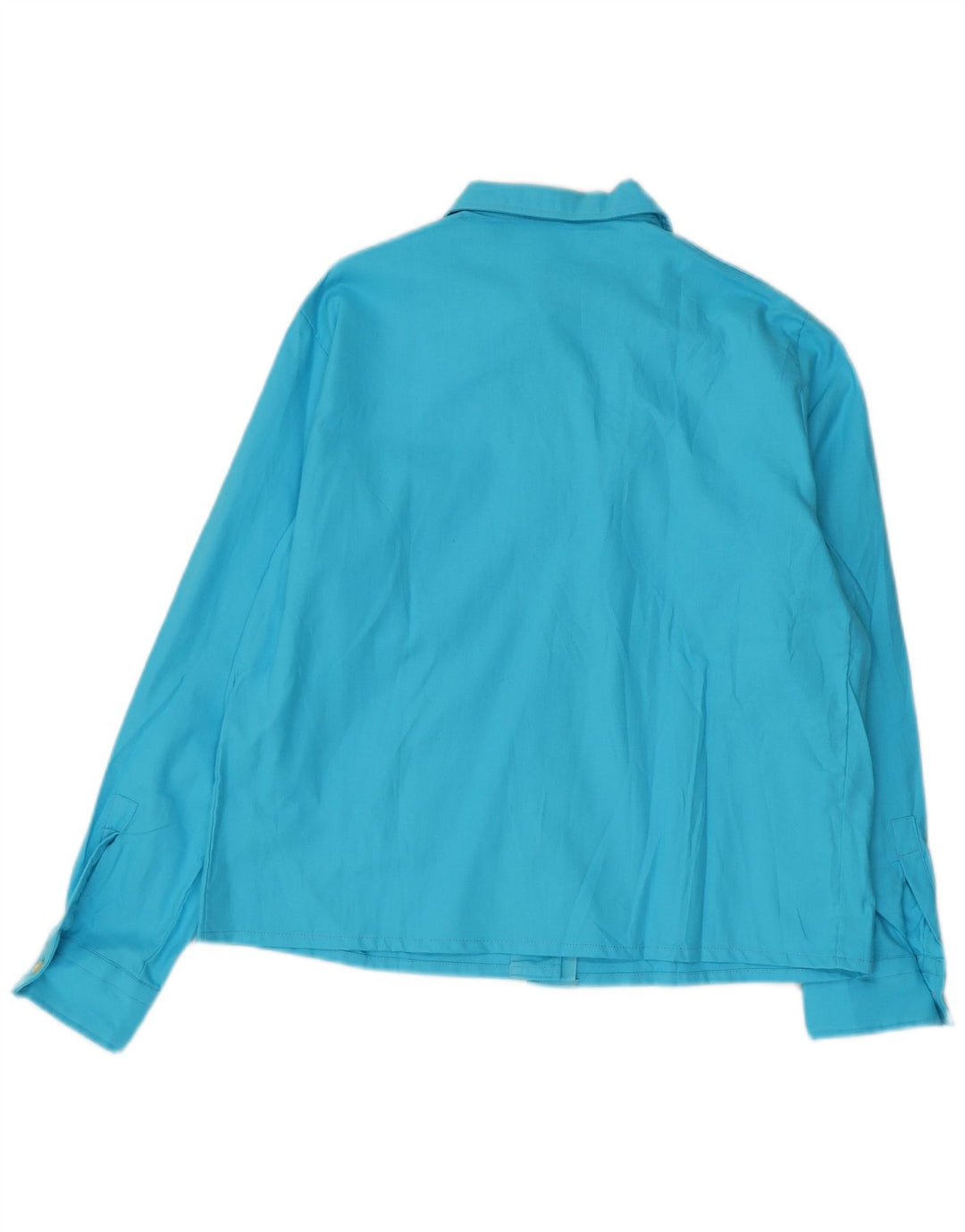 Chemise Femme Vintage IT 46 Grand Bleu