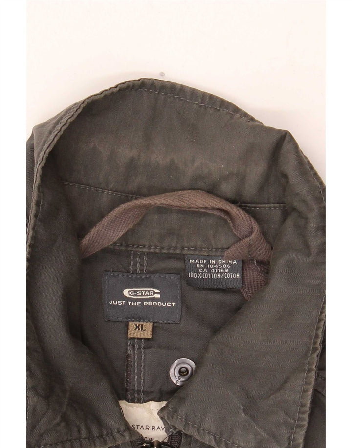 G-Star Veste utilitaire pour homme UK 42 XL Kaki Coton