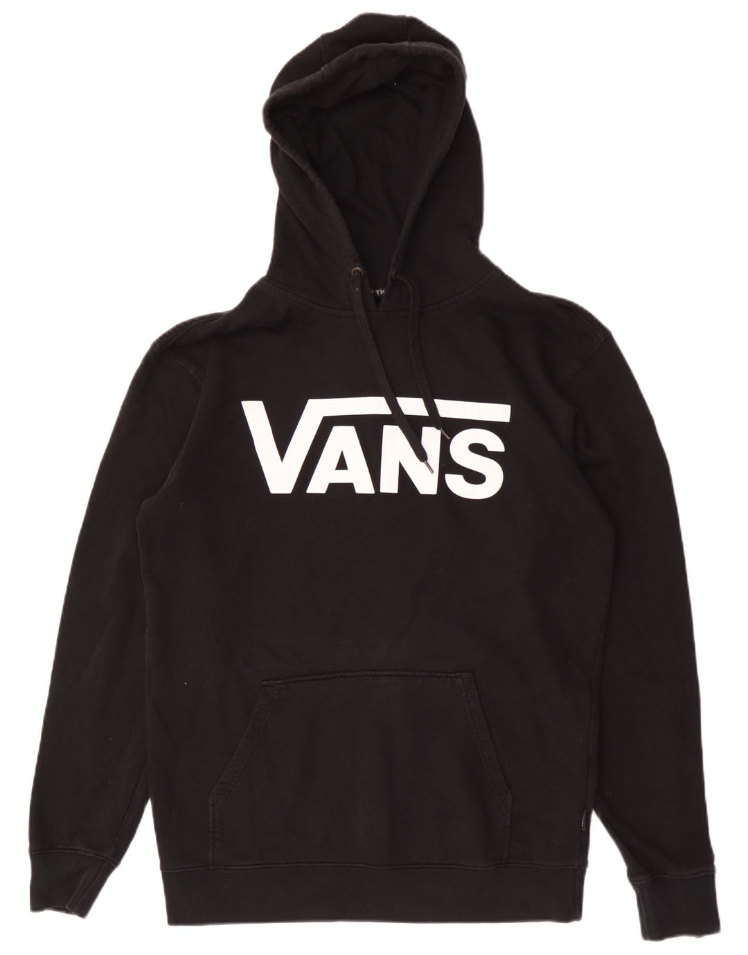 Vans Pull à capuche graphique en coton noir moyen pour homme