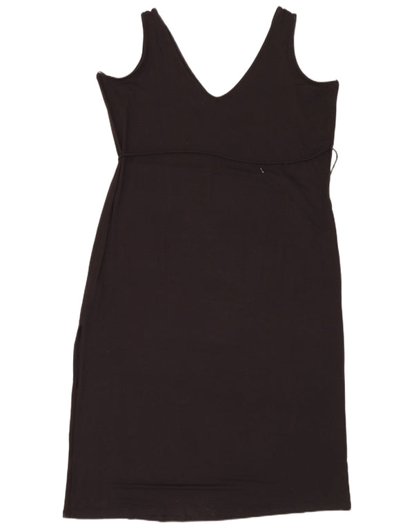 Marks & Spencer Robe fourreau sans manches pour femme UK 24 4XL Viscose noire